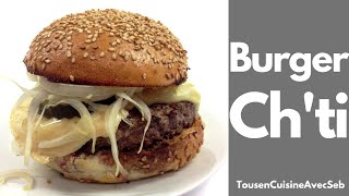 BURGER CHTI Tous en cuisine avec Seb [upl. by Palecek]