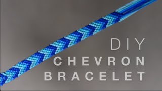 DIY Chevron Friendship Bracelet [upl. by Sebastian]