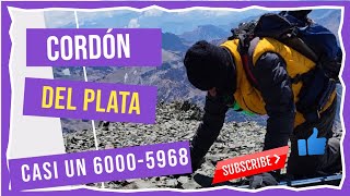 CERRO PLATA 5964m Vallecitos  Mendoza Con muy poca experiencia 🥴 [upl. by Nadnal]