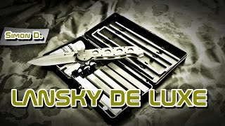 Lansky Sharpening System DE LUXE  TEST  RECENZJA i ostrzenie CRKT M2104 Simon D PL [upl. by Wahl669]