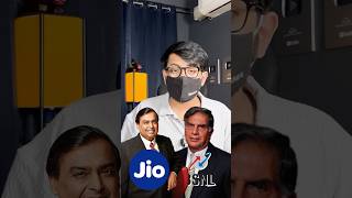 Ratan Tata BSNL Vs Ambani ke jio ki fight mai Starlink ka fida [upl. by Ellerehs]