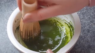 ASMR 🍵 Making You An Iced Matcha Latte 🧊💤 [upl. by Aleicarg]