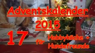 Adventskalender 17 Türchen Hund Gewürze kochen [upl. by Zanlog]