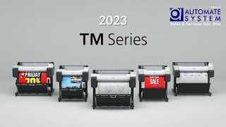 Canon New imagePROGRAF TM Series Intro 2023 [upl. by Lynnworth]