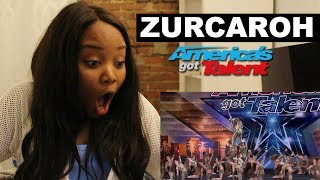 Americas Got Talent  Zurcaroh GOLDEN BUZZER  REACTION  ibukola [upl. by Eivod822]