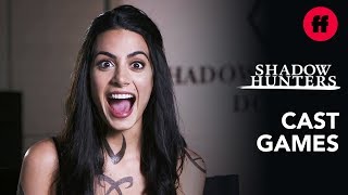 Shadowhunters  The Cast Plays Who Said It  Freeform [upl. by Bivins]