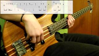 Red Hot Chili Peppers  Cant Stop Bass Cover Play Along Tabs In Video [upl. by Yessej]