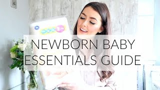 BASICS  NEWBORN BABY ESSENTIALS LIST  MAMA REID [upl. by Anitnuahs]