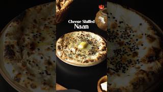 Cheesy Stuffed Naan Bread l Deliciously Cheesy Recipe shorts [upl. by Jammie]