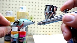 HOW TO CUSTOM PAINT A CRANKBAIT  Everything you NEED to get Started [upl. by Lougheed430]