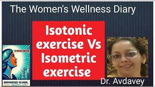 Isotonic exercise Vs Isometric exercise [upl. by Chris465]