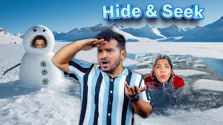 Extreme Hide and Seek in Snow Park [upl. by Earlie]