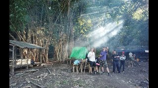 Burmese jungle trekking  Myanmar [upl. by Noiek412]