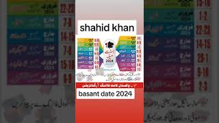 Basant 2024 date  Basant 2024 date Faisalabad  Basant 2024 viral [upl. by Faubion]