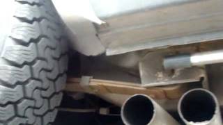 1992 Jeep Cherokee DUAL Exhaust [upl. by Bbor581]