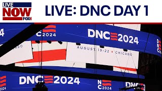 WATCH FULL DNC DAY 1 AOC Hillary Warnock Biden Harris Raskin Fain more  LiveNOW FOX [upl. by Kciredorb]