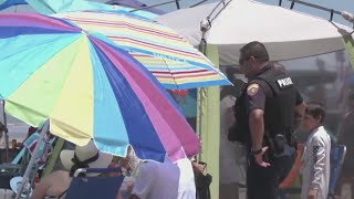 Shark attacks 4 swimmers bites 2 on South Padre Island beach [upl. by Goddard]