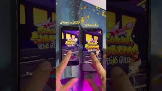 iPhone se 2020 vs iPhone xr open Subway Surfer [upl. by Francesco17]