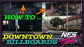 NEED FOR SPEED HEAT How To Smash Downtown Billboards By Orange Track NFS TIPS amp TRICKS [upl. by Arataj]