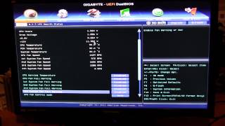 Gigabyte UEFI BIOS Overview Z77XUD4H [upl. by Yahiya]