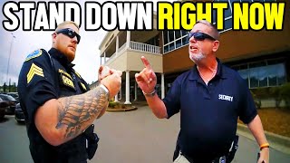 Good Cop STANDS UP To Corrupt Security Guard And Defends Citizens Rights [upl. by Vowel]