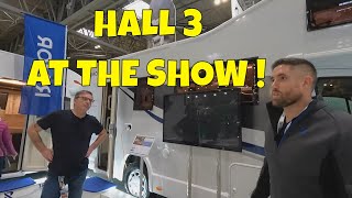 Caravan Camping amp Motorhome Show NEC 2022  Hall 3 [upl. by Nnylram]