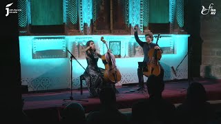 LIVE Basso continuo for Bachs Cello Suites Femav [upl. by Myrtia39]