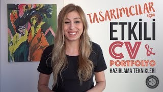 Tasarımcılar için Etkili CV ve Portfolyo Hazırlama Teknikleri [upl. by Cohette]