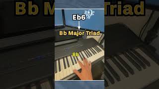 Easy ending run on a EbMaj13 chord using a Bb upper structure 🎹 [upl. by Dorahs912]