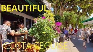 Costa Teguise LANZAROTE 2024 🇪🇸 🔴 Place to visit in vacation in Canary Islands 4K UHD [upl. by Mailand]