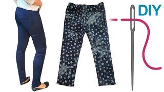 Jegging nähen für Anfänger – DIY enge Hose quotHANNAHquot [upl. by Lorrimor700]