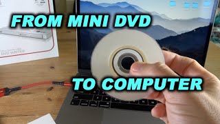 How to transfer Mini DVD videos to a computer [upl. by Christen]