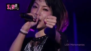 LiSA LiVE 2016 ♪Shirushi ～ ♪Rising Hope [upl. by Anasiul]