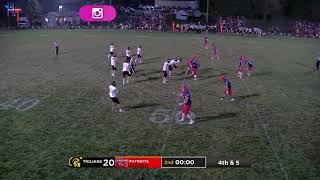 2024  2025 HitchcockTulare Patriots vs Faulkton Trojans Footbaall [upl. by Ayekahs]