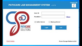 Laboratory Software  Pathcare Solutions Training  Reception [upl. by Pirali]