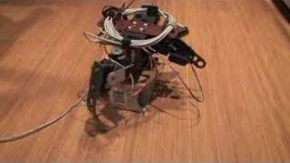 Three Legged Robot Motion Test 01 [upl. by Adnak]