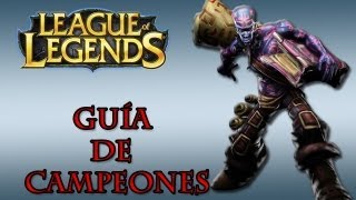 RYZE GUÍA DE CAMPEONES League of Legends en español [upl. by Ennagrom]