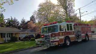 East Brunswick NJ Engine 708 Responding [upl. by Halik]