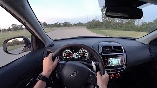 2017 Mitsubishi Outlander Sport ASX 24 SEL  POV First Impressions Binaural Audio [upl. by Fachan]