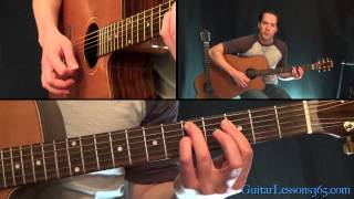 Old Love Unplugged Guitar Lesson  Eric Clapton  All Rhythm Guitar Parts [upl. by Airotnahs]