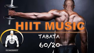 HIIT MUSIC  6020  ELECTRO VOL1  TABATA SONGS [upl. by Havens]