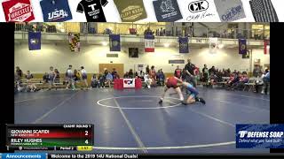 Mat 7 114 Giovanni Scafidi New Jersey Red Vs Riley Hughes Pennsylvania Red [upl. by Corly]