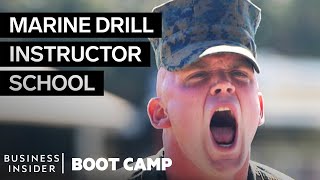 How Marine Corps Drill Instructors Are Trained  Boot Camp [upl. by Grodin]