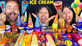 ICE CREAM EATING CHALLENGE  AMUL CORNETTO  Indian Food Eating show  Bengali Eating Show [upl. by Wilser]