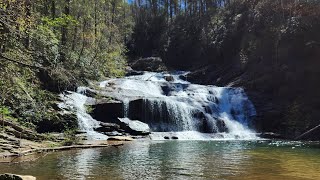 My favorite hike of 2024 Panther Creek Trailhead and Falls Georgia [upl. by Kcirrad58]