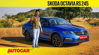 Skoda Octavia RS 245 review  Offer valid till stocks last  First Drive Autocar India [upl. by Garceau886]