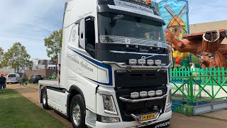 Kermis Heemskerk 2023 Transport en opbouw Deel 2 [upl. by Nnylharas]