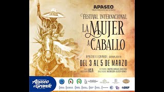 CALADERO FEMENIL FESTIVAL INTERNACIONAL DE LA MUJER A CABALLO [upl. by Pollyanna364]