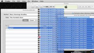 Join MP3 into M4B with Chapters Free Mac [upl. by Eerrahs]