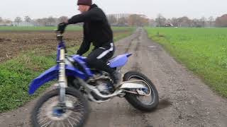 Yamaha YZ250F RAW FIRST RIDE [upl. by Gredel]